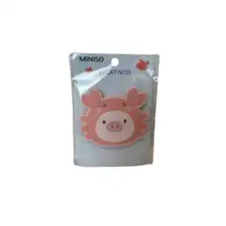 Nota Post it Cerdo Cangrejo Serie Mini Family Miniso