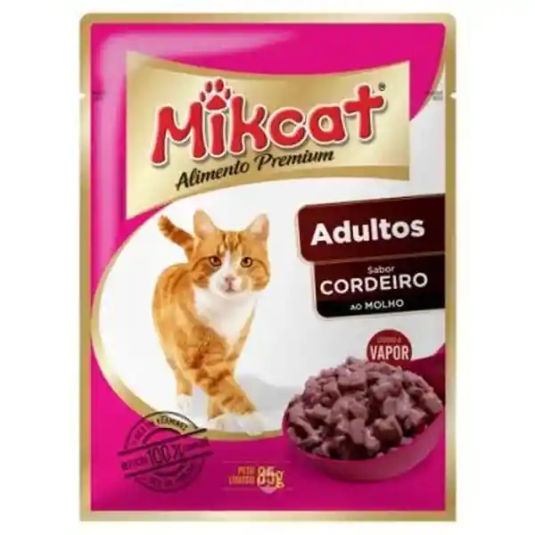 Mikcat Alimento para Gato Adulto Cordero