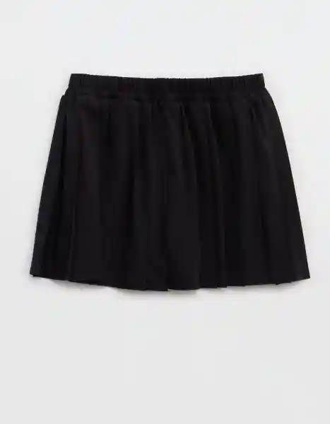 Falda Aerie Negro Talla MEDIUM 1784073 American Eagle