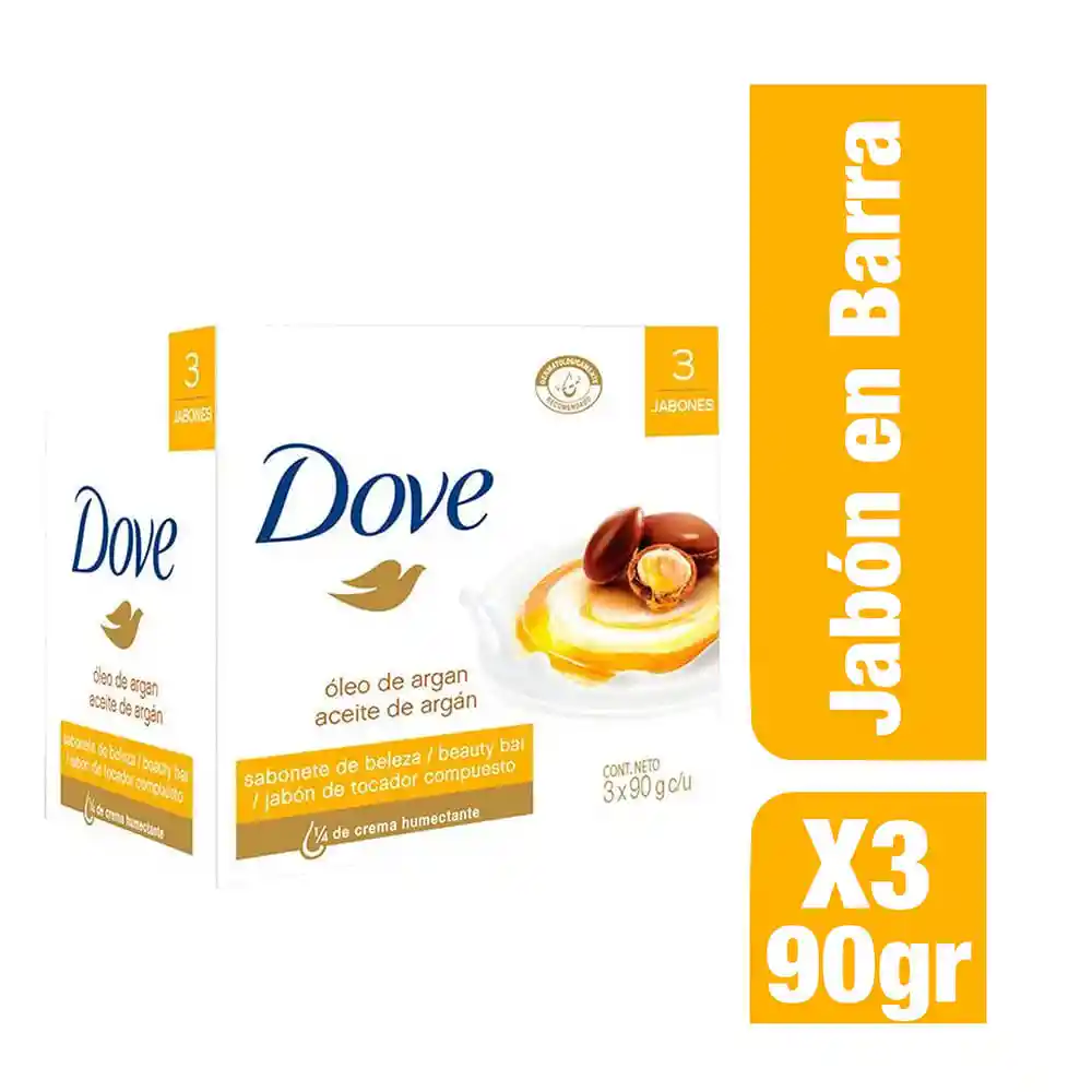 Dove Jabón Oleo de Argán 