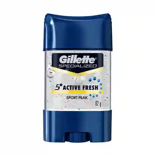 Antitranspirante en Gel Invisible Gillette Sport Peak 82 g