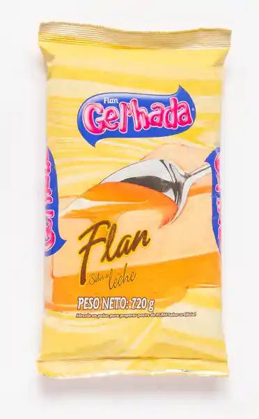 Gel'hada Flan Polvo Leche