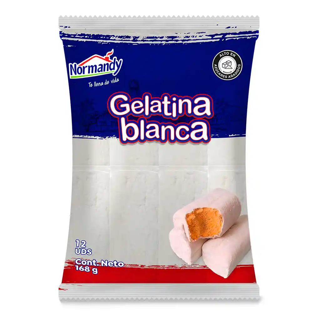 Gelatina Normandy Blanca X168 G