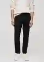 Pantalón Prato Negro Talla 36 Hombre Mango