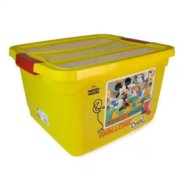 Disney Caja Organizadora Alta Mickey Blanca 164090