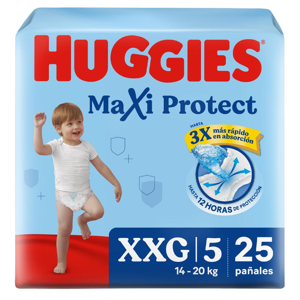 Pañales Huggies Maxi Protect Etapa 5/XXG 25 Unidades