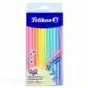 Colores Pastel Pelikan X 12