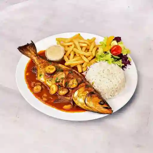 Robalo a la Marinera Grande