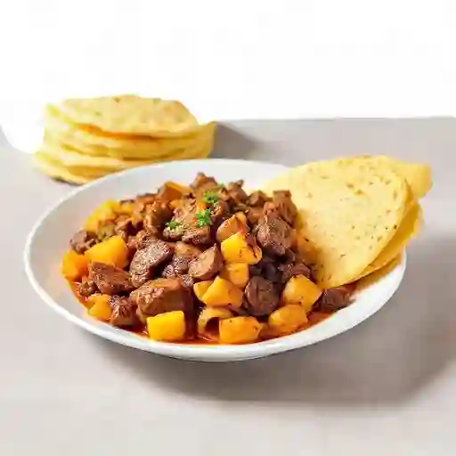 Fajitas de: carne completos