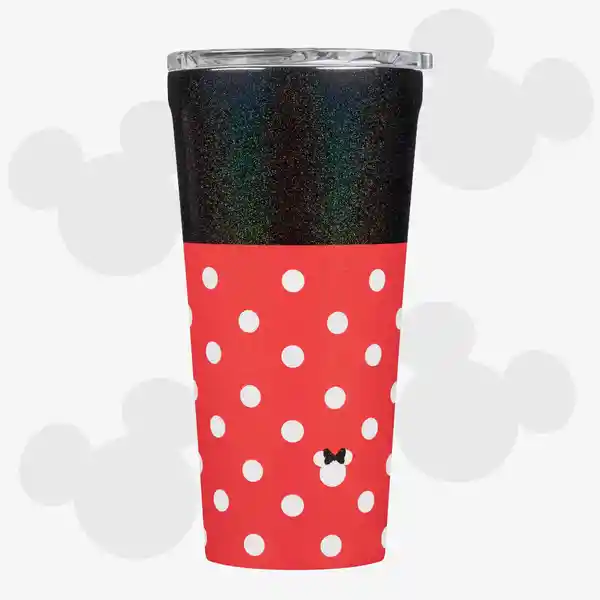 Corkcicle Vaso Tumbler Minnie Puntos Rojos 16 Oz