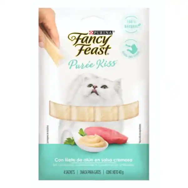 Fancy Feast Alimento Húmedo Gato Pouch Kiss Atún