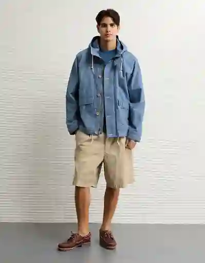Chaqueta Hombre Azul Talla X-Small 1751401 American Eagle