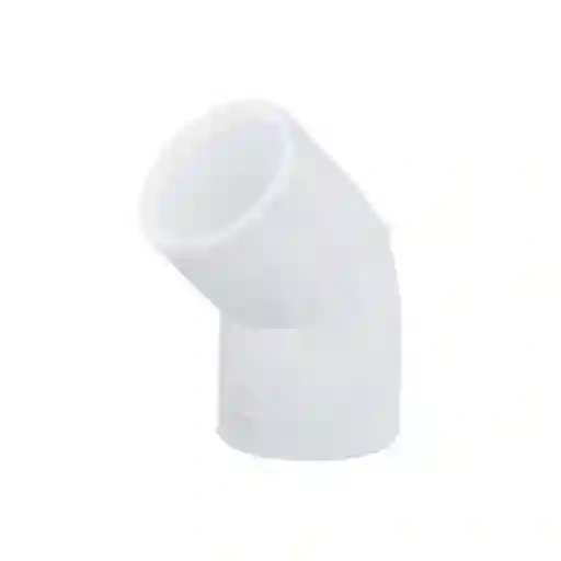 Semi Codo Pvc Presión 1/2'' Certificada
