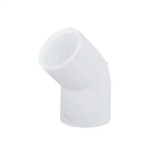 Semi Codo Pvc Presión 1/2'' Certificada