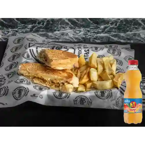 Combo Aplastado Especial + Hit Mango 500 ml