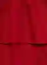 Top Bellini Rojo Talla M Mujer Mango