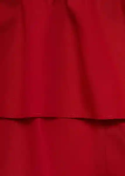 Top Bellini Rojo Talla M Mujer Mango