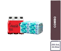 Combo Agua Brisa + Coca Cola Sin Azúcar