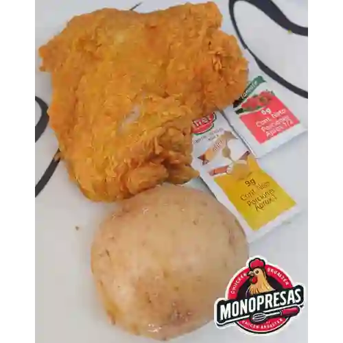 Presa de Pollo Apanada