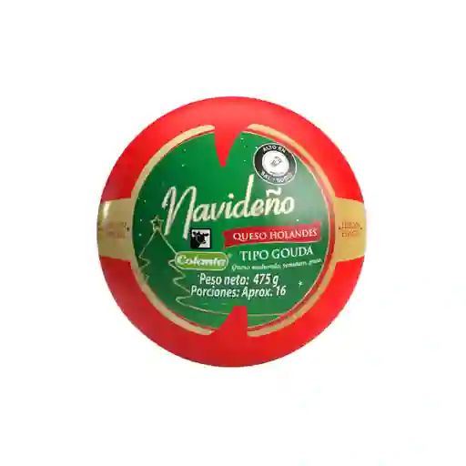 Colanta Queso Holandés Tipo Gouda Navideño