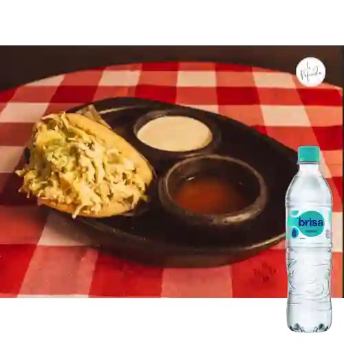 Combo Arepa Reina Pepiada + Brisa Sin Gas 600ML