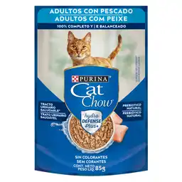 Cat Chow Alimento Húmedo Gatos Adultos Pescado