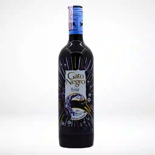 Vino Gato Negro Merlot X750 ml