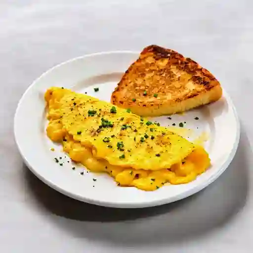 Omelette con queso