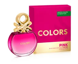 Benetton Perfume Colors Pink Woman 80 mL