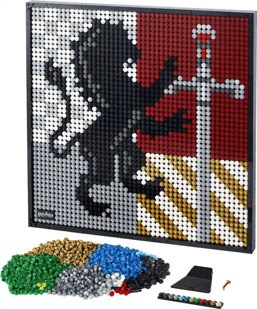 Lego ® Juguete Para Construir Art Harry Potter: Escudos Hogwarts