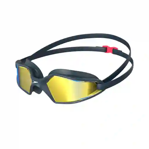 Speedo Gafas de Natación Hydropulse Mirror Negro y Rojo