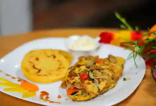 Omelette Mixto Vegetales