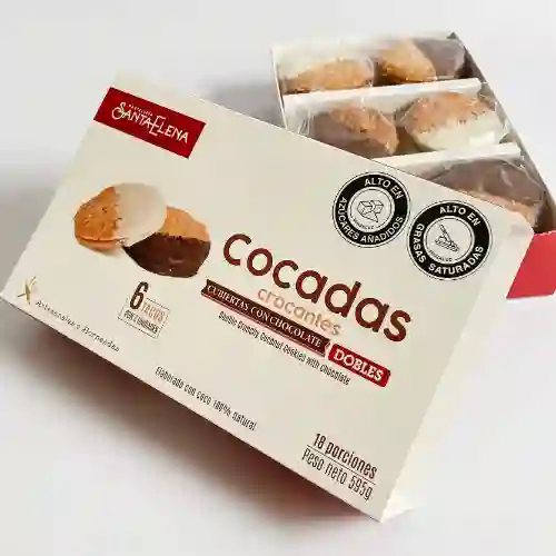 Cocadas Cubiertas con Chocolate Doble