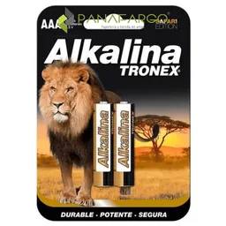 Tronex Pila Alcalina AAA