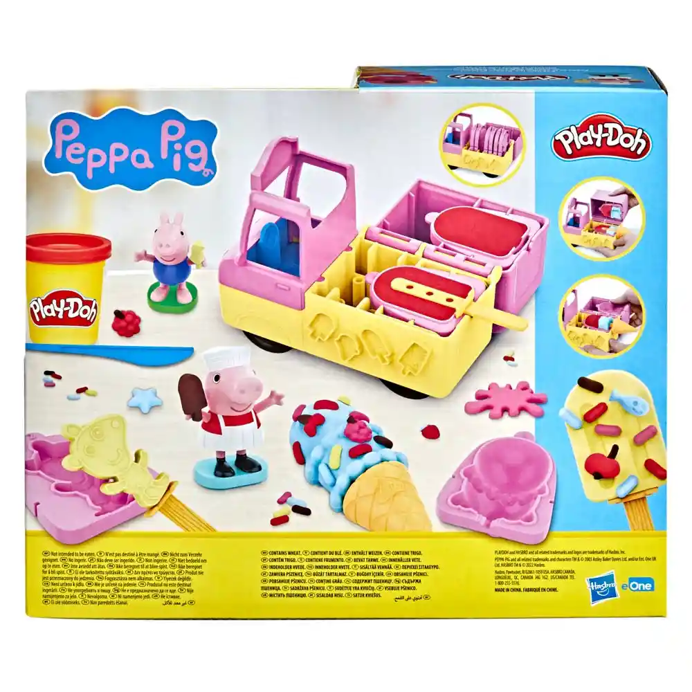 Play Doh Masas y Plastilinas Peppa Pig Helados