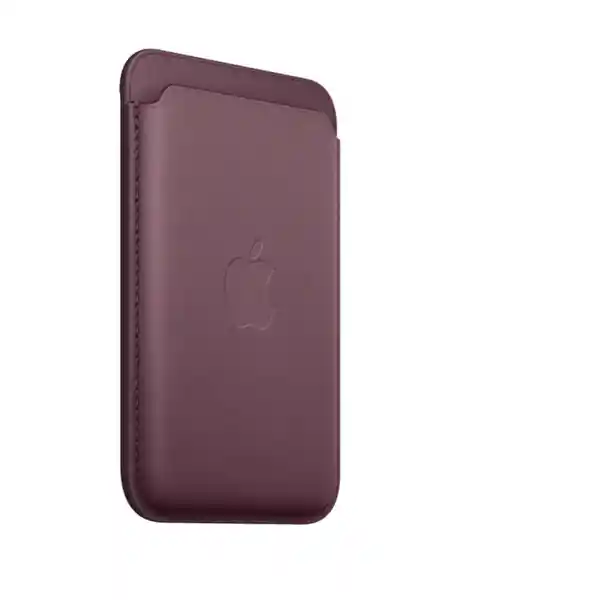 Apple Cartera de Trenzado Fino Con Magsafe Para iPhone Rojo Mora