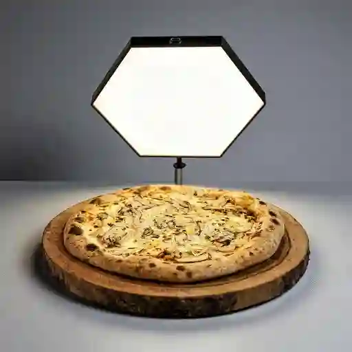 Pizza de Pollo y Champiñones