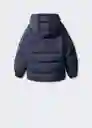 Abrigo Anorak America5 Navy Talla 09 Niños Mango
