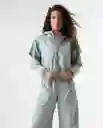 Chaqueta Mujer Verde Talla S 622G001_VER165804 Americanino