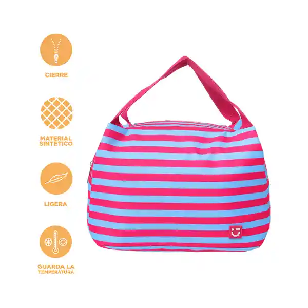 Lonchera Básica Serie Azul y Rosa Miniso