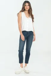 Camisa Camile Color Blanco Crudo Talla L Ragged