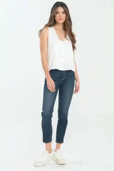 Camisa Camile Color Blanco Crudo Talla L Ragged