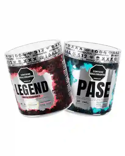 Legend Kit Suplemento Alimenticio Bombeo Fitmafia Fruit Punch
