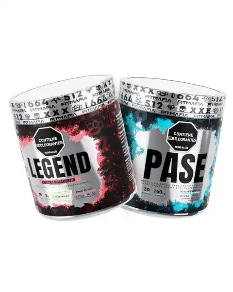 Legend Kit Suplemento Alimenticio Bombeo Fitmafia Fruit Punch
