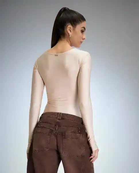 Camisa Mujer Crudo Talla S 612G083_CRU135304
