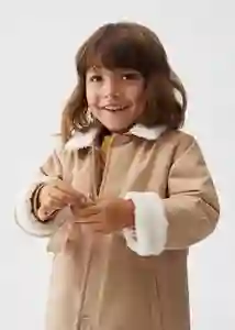 Chaqueta Anorak Dinab5 Arena Talla 70 Niña Mango