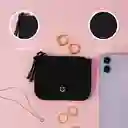 Monedero Basico Negro Miniso