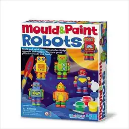 4M Moldes Mould & Paint Robots Moldear y Pintar Robots