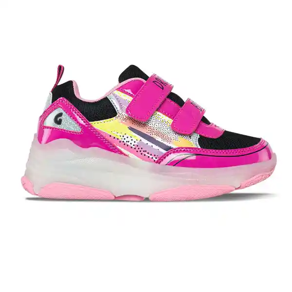 Los Gomosos Tenis Patines Remabi Color Fucsia Talla 34