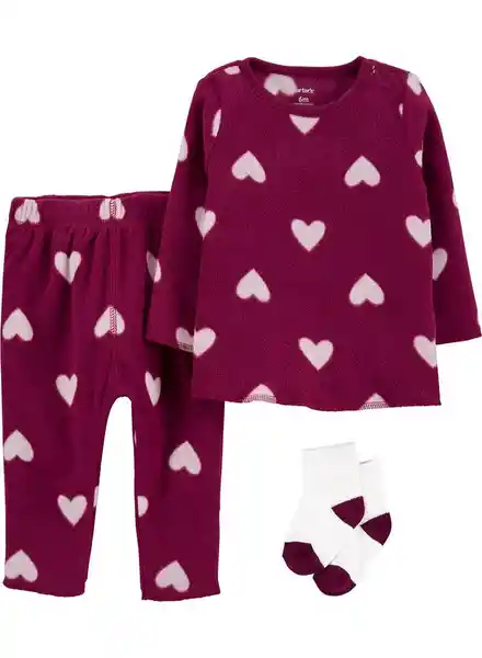 Carters Conjunto Corazones Talla 3 Meses